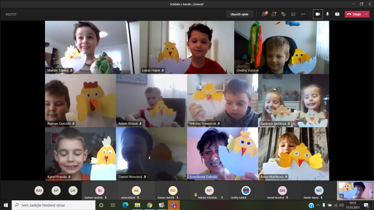 Velikonoce 1. třída