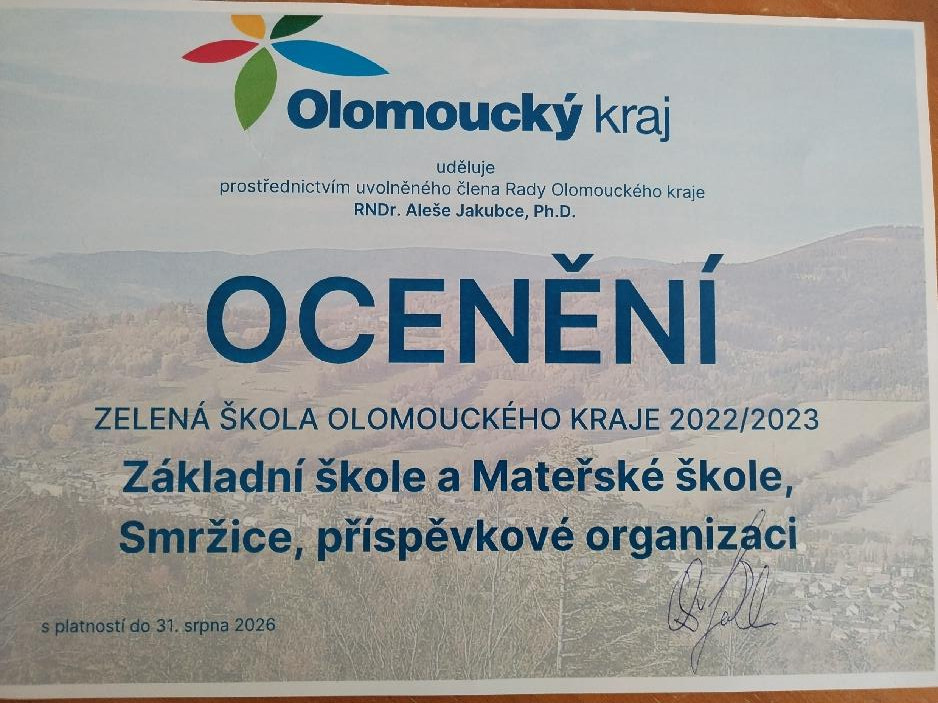 Zelená škola Olomouckého kraje